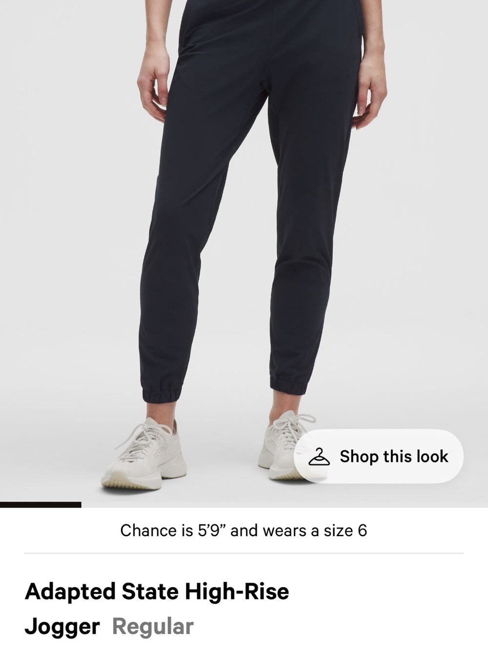 lululemon athletica NAVY High-Rise Jogger Pants
